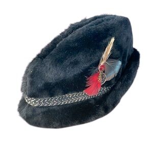 Unisex Vintage 1960’s United Hatters Union Made Fur Fedora